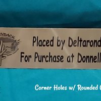 Rounded Corner Sign Sample