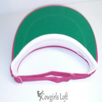 VISORS New Ladies Women's Pink Visor bill