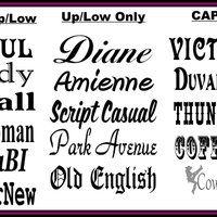 Font List