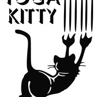 Cat Lovers decal - Yoga Kitty