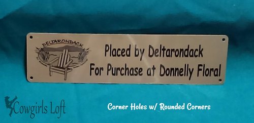 Rounded Corner Sign Sample