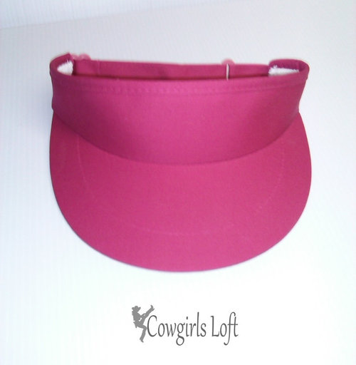 VISORS New Ladies Women's Pink Visor