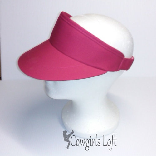 VISORS New Ladies Women's Pink Visor side