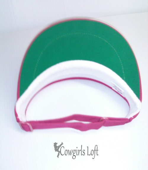 VISORS New Ladies Women's Pink Visor bill