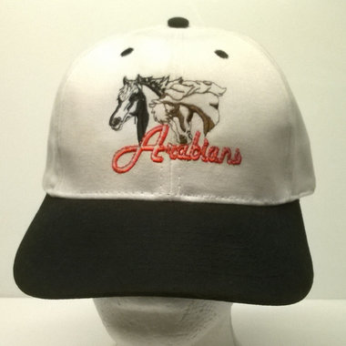 Embroidered Arabian Horse Baseball Cap