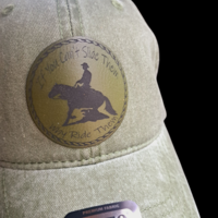 Can't Slide Why Ride - Reining Horse Cap